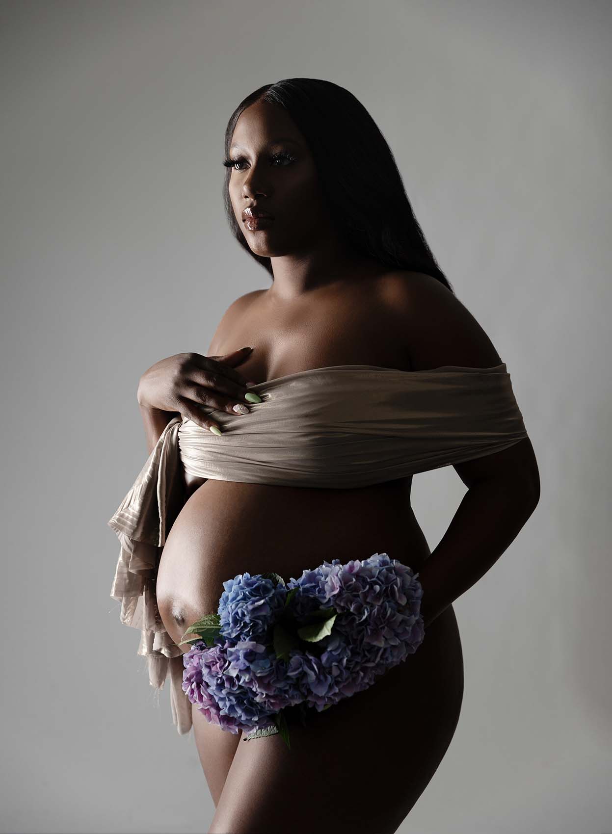 pregnancy photoshoot maryland, baby bump photography, maternity portrait studio near me